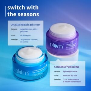 Best Niacinamide Gel Cream for Oily Skin Face